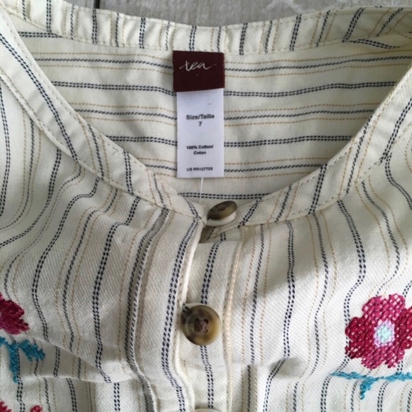 NWT Tea Collection Embroidered Dress - Picture 5 of 5